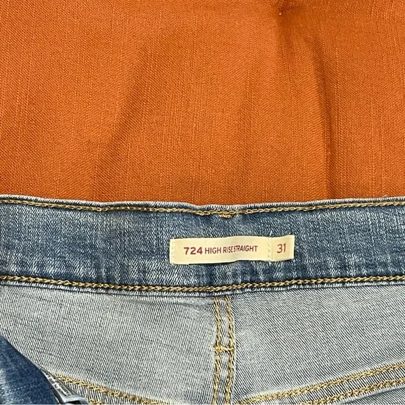 LEVI’S 724 HIGH RISE SLIM STRAIGHT WOMEN'S
JEANS - Picture 12 of 15